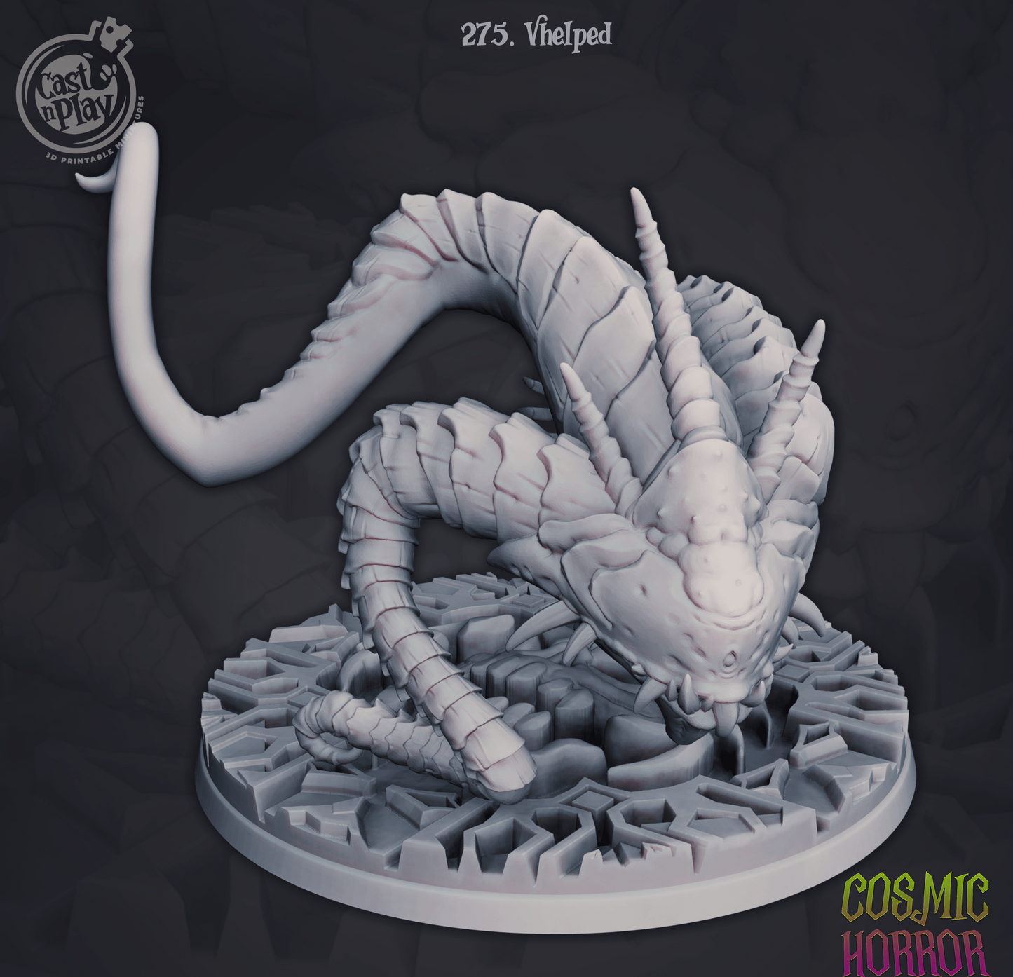 3D Printed Cast n Play Vhelped Cosmic Horrors 28mm 32mm D&D - 3D Printing Boss