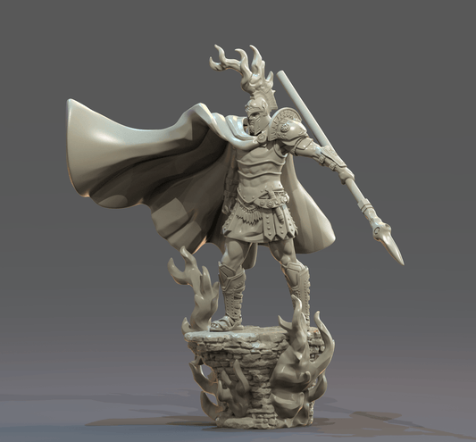 3D Printed Clay Cyanide Ares Greek Myth Gods and Goddesses Ragnarok D&D - 3D Printing Boss