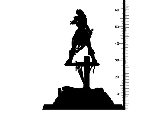 3D Printed Clay Cyanide Belit Hyborean Age Ragnarok D&D - 3D Printing Boss