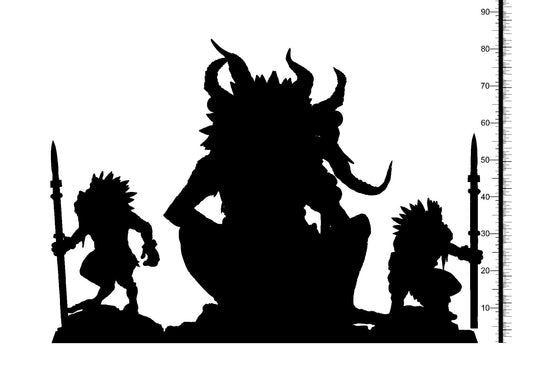 3D Printed Clay Cyanide Cueyatl Set Pantheon of Aztecs Ragnarok D&D - 3D Printing Boss