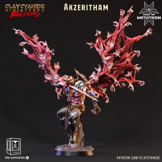 3D Printed Clay Cyanide Cult of Metatron Tribes Factions Ragnarok D&D - 3D Printing Boss