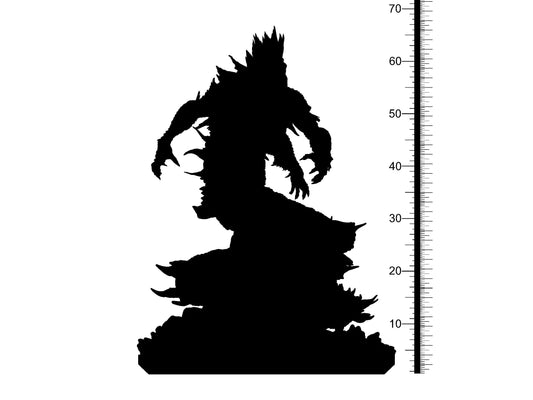 3D Printed Clay Cyanide Dagon Great Old Gods Ragnarok D&D - 3D Printing Boss