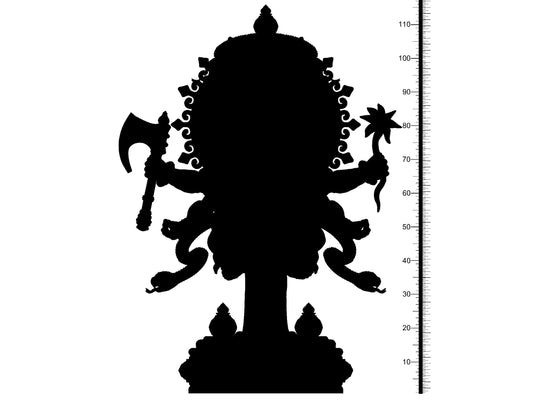 3D Printed Clay Cyanide Ganesha Gods of India Ragnarok D&D - 3D Printing Boss