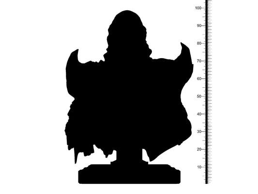 3D Printed Clay Cyanide Hastur Bust Great Old Gods Ragnarok D&D - 3D Printing Boss