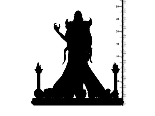 3D Printed Clay Cyanide Hastur Great Old Gods Ragnarok D&D - 3D Printing Boss