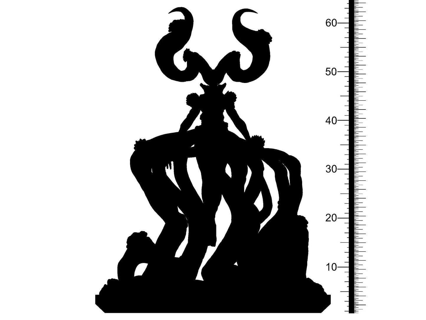 3D Printed Clay Cyanide Lythalia Great Old Gods Ragnarok D&D - 3D Printing Boss