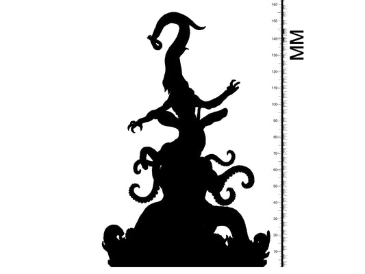 3D Printed Clay Cyanide Nyarlathotep Great Old Gods Ragnarok D&D - 3D Printing Boss