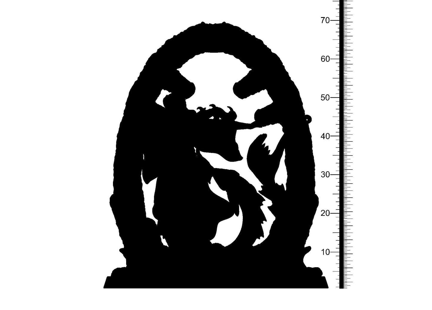 3D Printed Clay Cyanide Pisces Zodics 28mm-32mm Ragnarok D&D - 3D Printing Boss