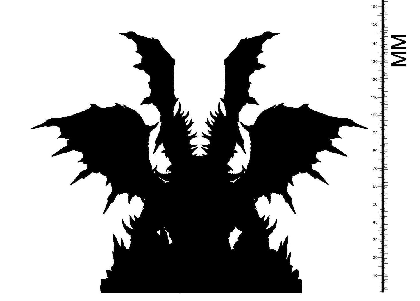 3D Printed Clay Cyanide Satan Devil 28mm-32mm Ragnarok D&D - 3D Printing Boss