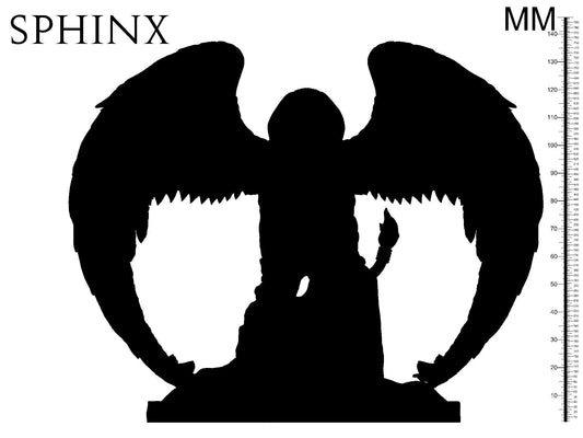 3D Printed Clay Cyanide Sphinx Ancient Egypt Ragnarok D&D - 3D Printing Boss