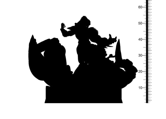 3D Printed Clay Cyanide Tangaroa Maori Mythos 28mm-32mm Ragnarok D&D - 3D Printing Boss