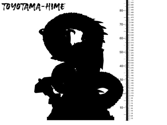 3D Printed Clay Cyanide Toyotama-Hime Japanese Deities Ragnarok D&D - 3D Printing Boss
