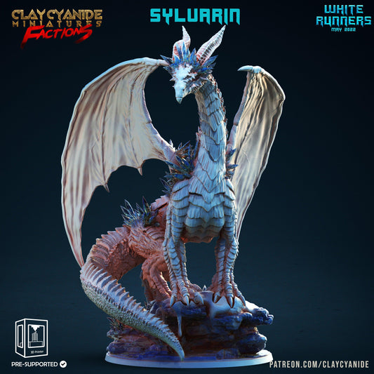 3D Printed Clay Cyanide White Runners Factions Tribes Ragnarok D&D - 3D Printing Boss