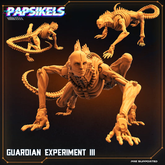 3D Printed Papsikels Cyberpunk Sci-Fi Guardian Experiment Set - 28mm 32mm - 3D Printing Boss