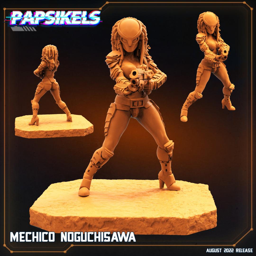 3D Printed Papsikels Cyberpunk Sci-Fi Mechico Noguchisawa - 28mm 32mm - 3D Printing Boss
