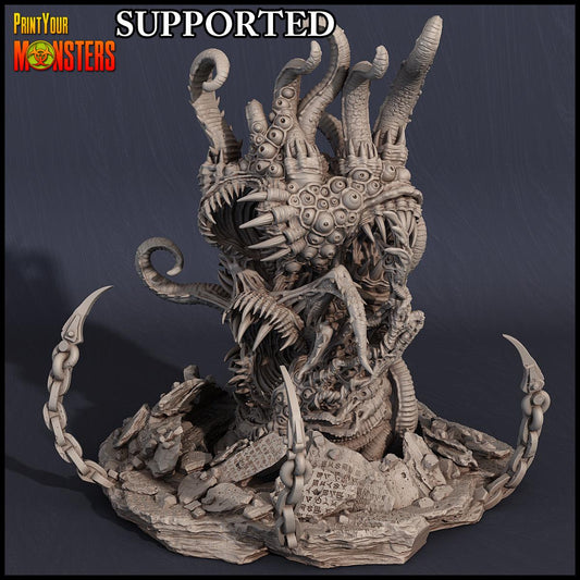 3D Printed Print Your Monsters Chaos Beast Creature Pack Full Set 28mm - 32mm D&D Wargaming - 3D Printing Boss