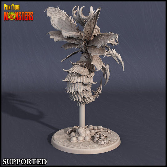 3D Printed Print Your Monsters Flying Wasp Bee Queen The Infernal Hive 28mm - 32mm D&D Wargaming - 3D Printing Boss