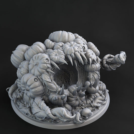 3D Printed Print Your Monsters Gluttonous Awakened Pumpkin 28mm - 32mm D&D Wargaming - 3D Printing Boss