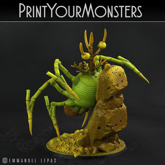 3D Printed Print Your Monsters Leaftongue Tarantulas Carniflora Jungle Predators 28mm - 32mm D&D Wargaming - 3D Printing Boss