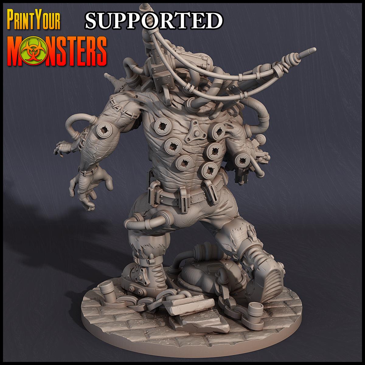 3D Printed Print Your Monsters The Abomination Horrifying Laboratory Pack 28mm - 32mm D&D Wargaming - 3D Printing Boss