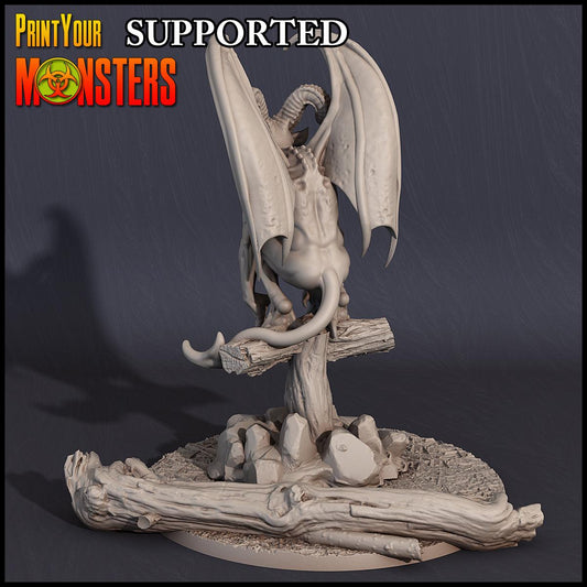 3D Printed Print Your Monsters Witch Demon Witches Pack 28mm - 32mm D&D Wargaming - 3D Printing Boss
