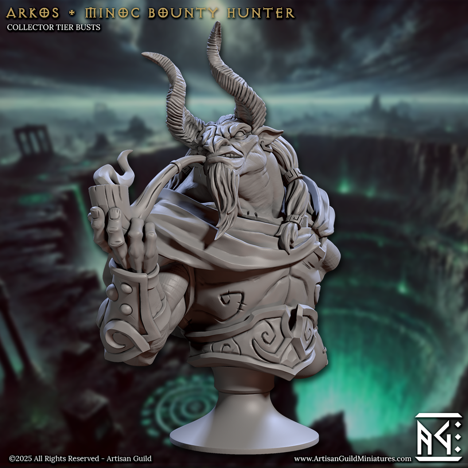 3D Printed Artisan Guild Descent into the Hive of the All Seeing Busts 28mm 32mm