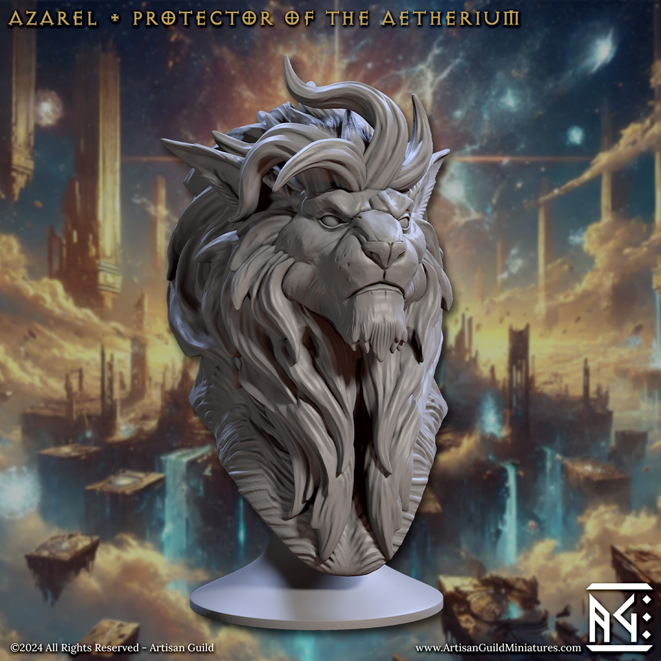 3D Printed Artisan Guild Wrath of the Malakim Bust Set 28mm 32mm