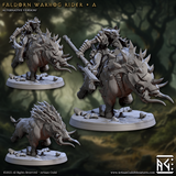 3D Printed Artisan Guild Faldorn Warhogs Riders Set Faldorn Hobgoblin Set 28mm 32mm