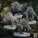 3D Printed Artisan Guild Faldorn Warhogs Riders Set Faldorn Hobgoblin Set 28mm 32mm