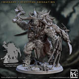3D Printed Artisan Guild Vorrkarn Beastman Aberration Rise of the Beastmen Set 28mm 32mm