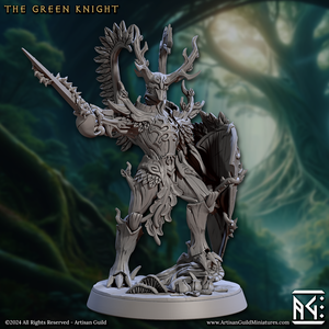 3D Printed Artisan Guild The Green Knight Barkwraith Spriggans Set 28mm 32mm