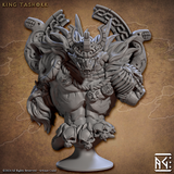 3D Printed Artisan Guild Dwarf Berserkers Busts 28mm 32mm