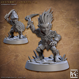 3D Printed Artisan Guild Deeproot Lurikeens Deeproot Lurikeen Set 28mm 32mm