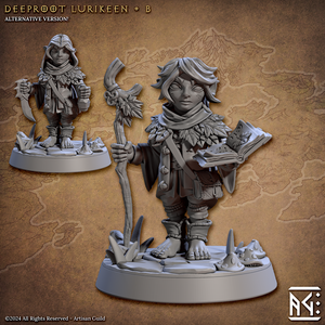 3D Printed Artisan Guild Deeproot Lurikeens Deeproot Lurikeen Set 28mm 32mm