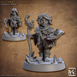 3D Printed Artisan Guild Deeproot Lurikeens Deeproot Lurikeen Set 28mm 32mm