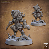 3D Printed Artisan Guild Deeproot Lurikeens Deeproot Lurikeen Set 28mm 32mm