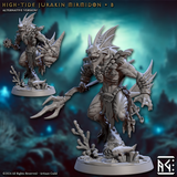 3D Printed Artisan Guild High Tide Jurakin Mirmidons Mirmidons of the Death Tide 28mm 32mm