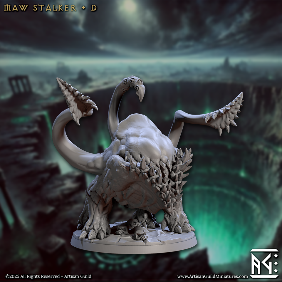 3D Printed Artisan Guild Maw Stalkers Descent into the Hive of the All Seeing 28mm 32mm