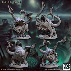 3D Printed Artisan Guild Maw Stalkers Descent into the Hive of the All Seeing 28mm 32mm