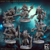 3D Printed Artisan Guild High Tide Jurakin Mirmidons Mirmidons of the Death Tide 28mm 32mm