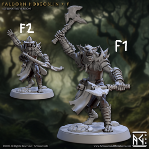 3D Printed Artisan Guild Faldorn Hobgoblins Set Faldorn Hobgoblin Set 28mm 32mm