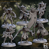 3D Printed Artisan Guild Faldorn Hobgoblins Set Faldorn Hobgoblin Set 28mm 32mm