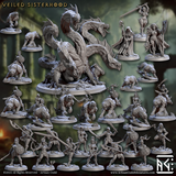 3D Printed Artisan Guild The Devouring Hydra Veiled Sisterhood Set 28mm 32mm