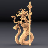 3D Printed Artisan Guild Queen Sthenaria Epic Bosses 28mm 32mm
