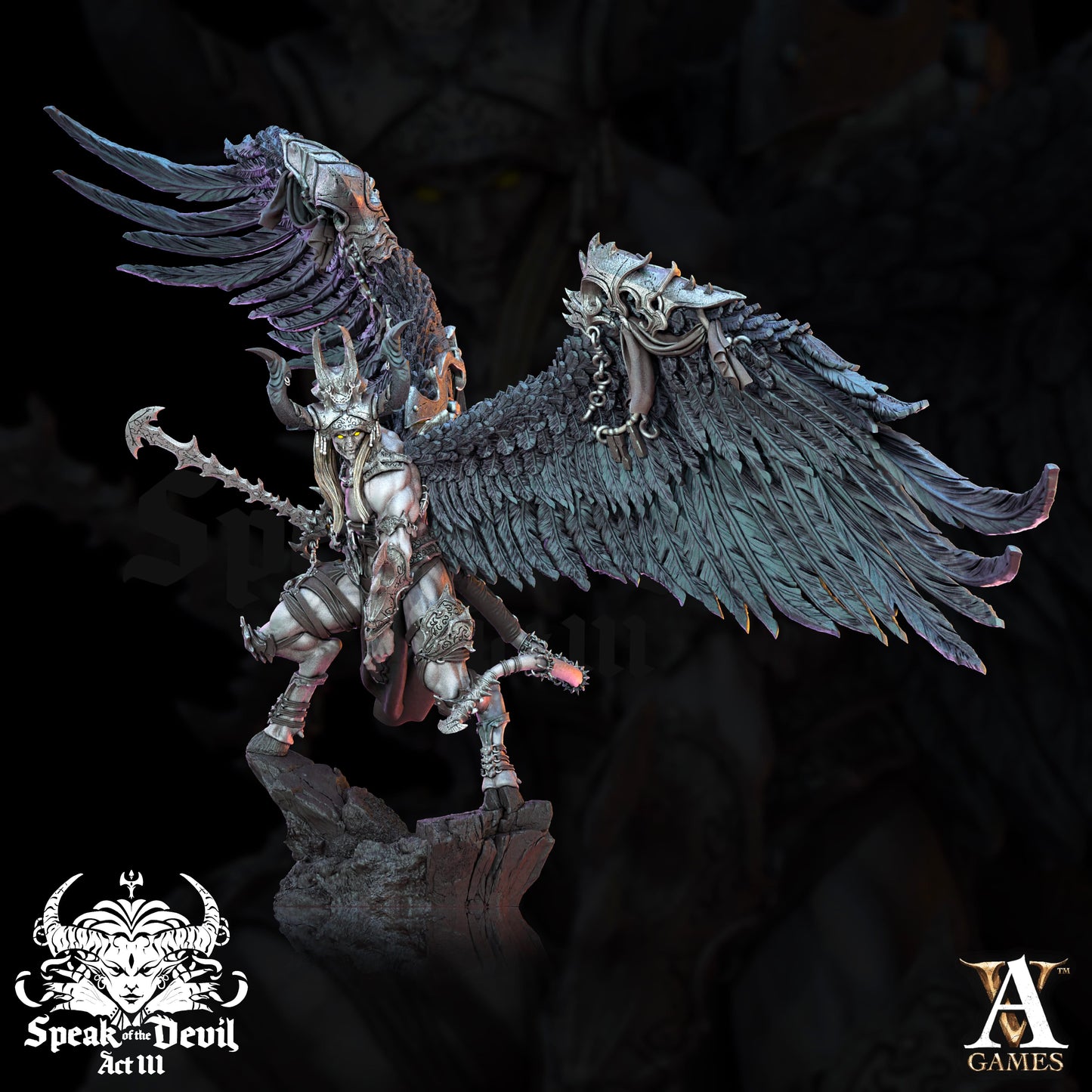 3D Printed Archvillain Games Anedos - The Lost Grace Speak of the Devil Vol. III 28 32mm - 3D Printing Boss 