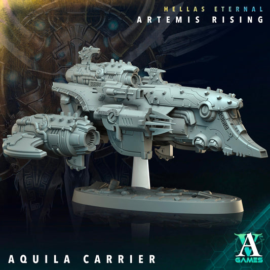 3D Printed Archvillain Games Aquila Carrier Hellas Eternal Artemis Rising 28 32mm D&D - 3D Printing Boss 