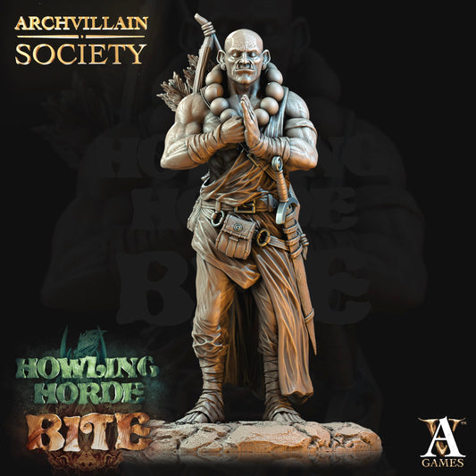 3D Printed Archvillain Games Archvillain Society Vol. V - Ozil Cusali 28mm 32mm D&D - 3D Printing Boss 