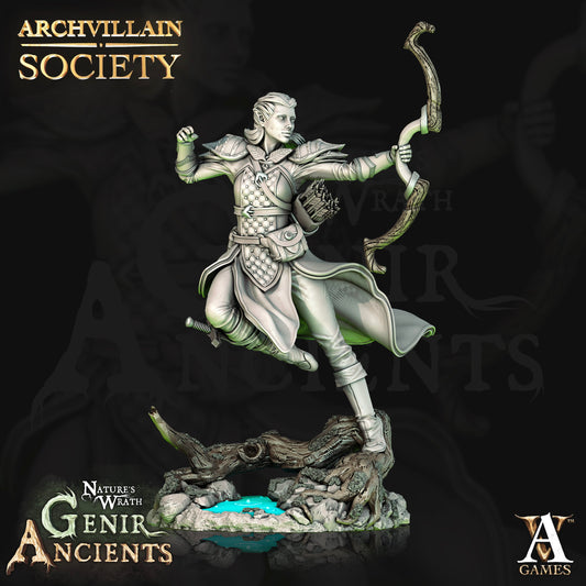 3D Printed Archvillain Games Archvillain Society Vol. X - Alavara Zinbella 28mm 32mm D&D - 3D Printing Boss 