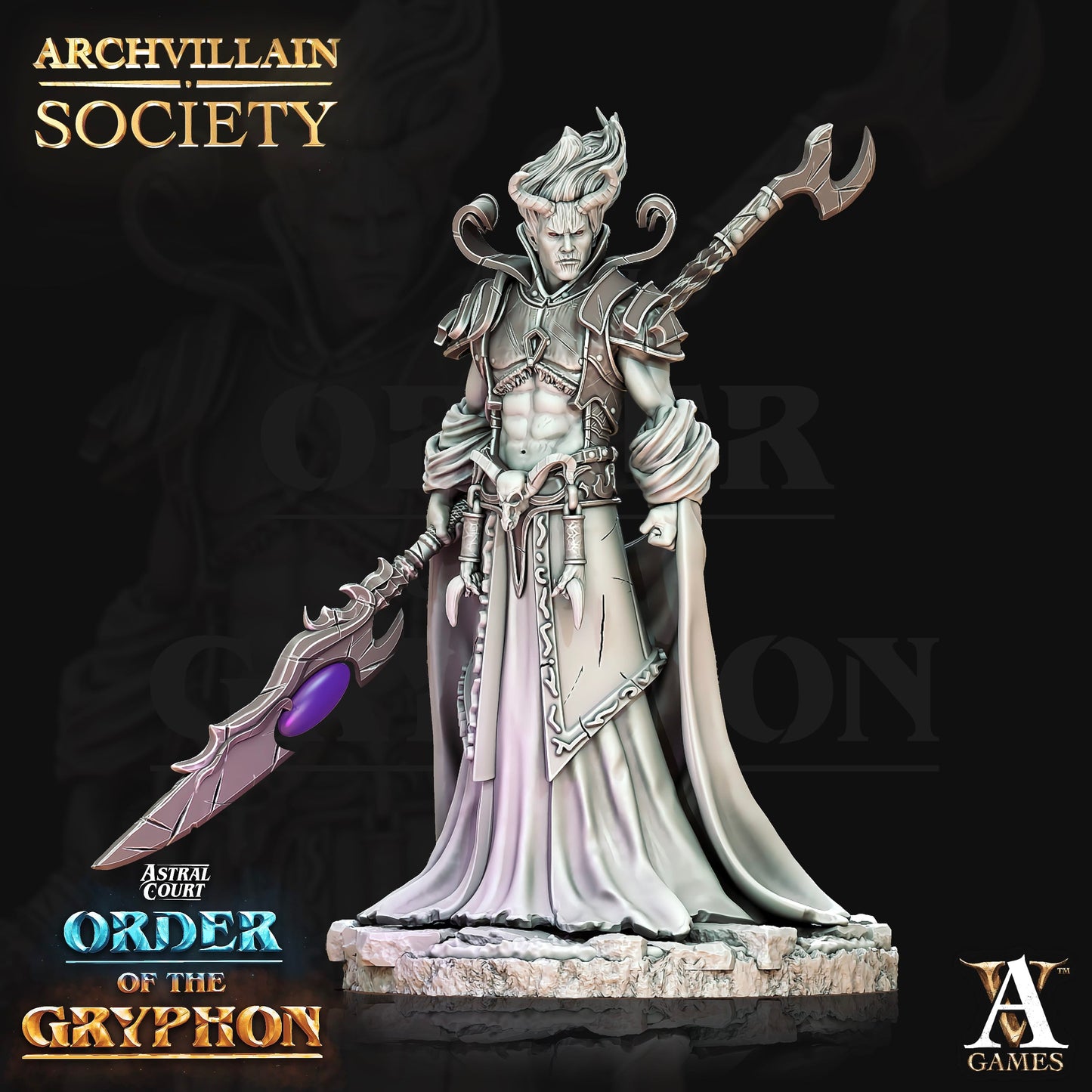 3D Printed Archvillain Games Archvillain Society Vol. XI Gadar - Fallen Bureaucrat 28mm 32mm D&D - 3D Printing Boss 