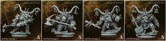 3D Printed Archvillain Games Ard One Stompa Stumpkin Scrapblood Onslaught 28 32mm D&D - 3D Printing Boss 